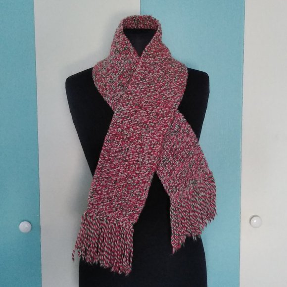 Handmade Crochet Holiday Scarf - Picture 2 of 9